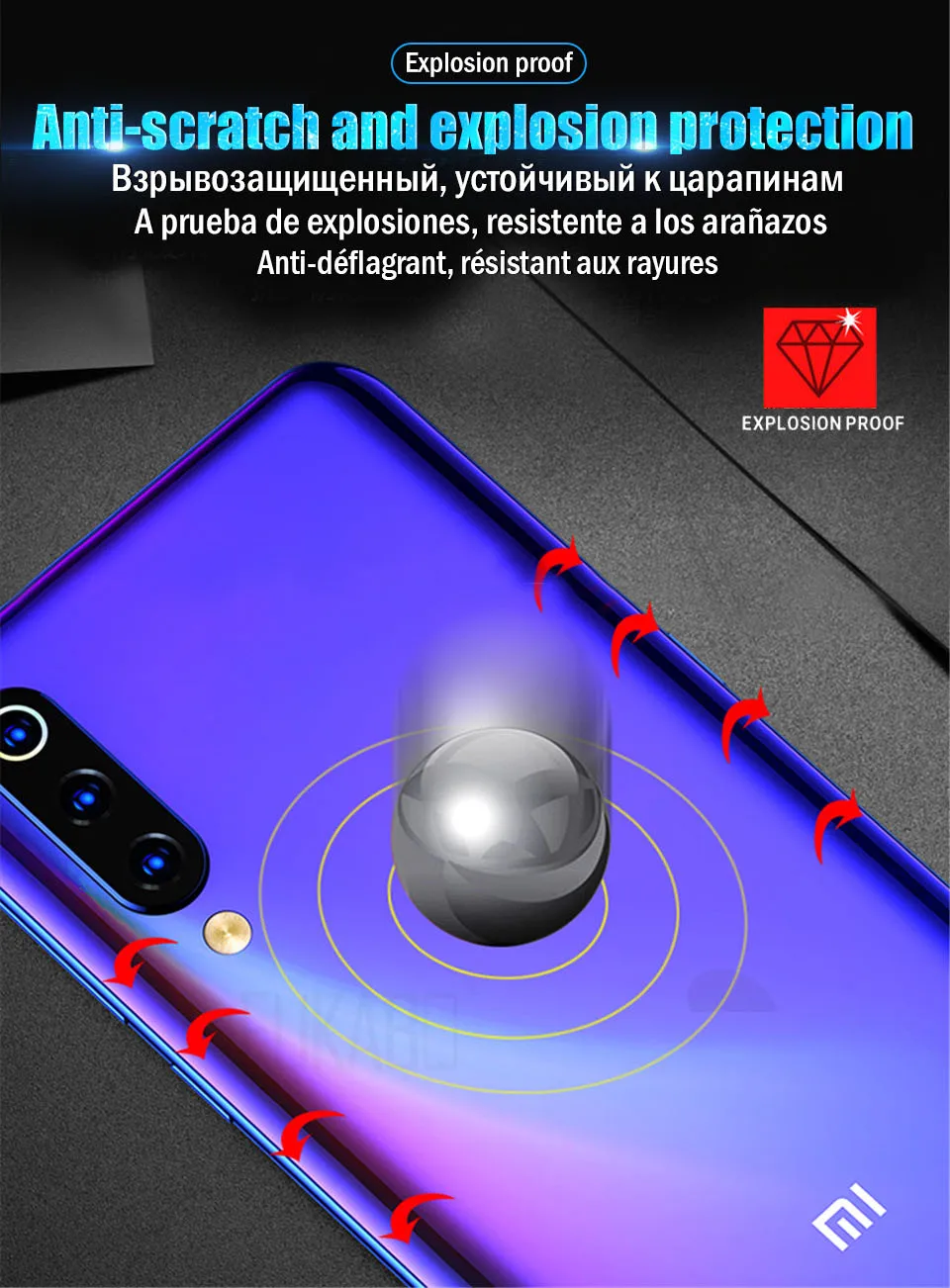 10D Передняя и задняя Гидрогелевая пленка для Xiaomi Redmi mi 9 9T 9 SE mi 8 Lite A2 A1 Защита экрана для Xiaomi mi 9 9T Pro не стекло