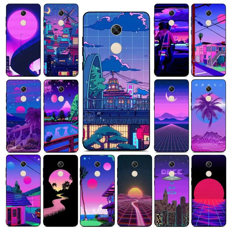 

MaiYaCa Art Pixel Aesthetic Phone Case For Redmi Note 7 8 5 9 pro 8T Xiaomi mi 4X 5plus 6 7A 8