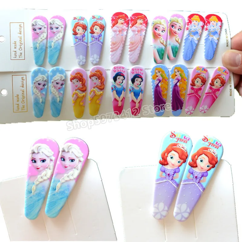 Детские головные уборы из мультфильма Disney аксессуары для волос девочек