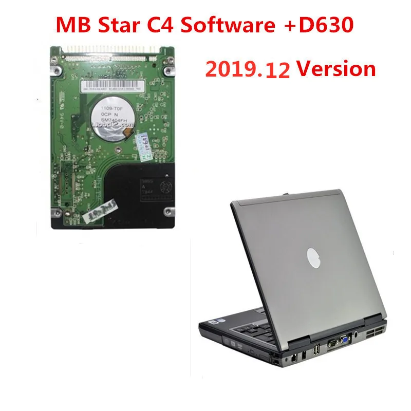 D630 ноутбук+ /12V Best MB STAR C4 SD CONNECT WI-FI диагностический инструмент SD C4 Поддержка 21 язык МБ диагностировать SD C4 DHL - Цвет: C4HDD with D630