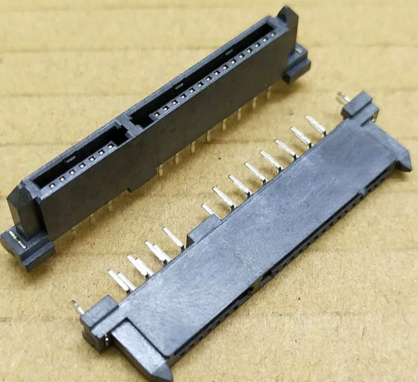 SATA 7 + 15 P мужская модель 180 градусов|Компьютерные кабели и разъемы| |