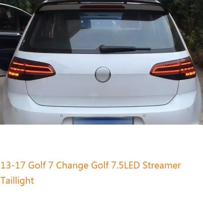 Drl Automovil Запчасти для укладки Neblineros Led Para Автомобильные фары Задние Автомобильные фары в сборе 14 15 16 17 для Volkswagen Golf 7 - Цвет: MODEL L