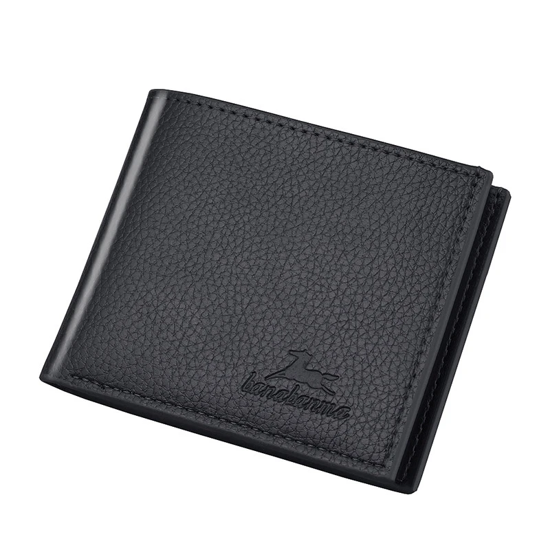 

Short wallet men's wallet men's gift wallet men's zipper