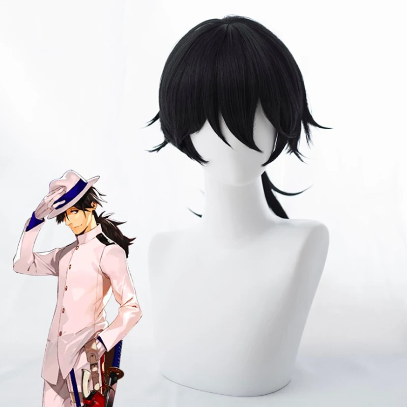 

Game Fate Grand Order Cosplay Wigs Ryouma Sakamoto Cosplay Synthetic Wig Hair Halloween Carnival Party Anime Cosplay Wig