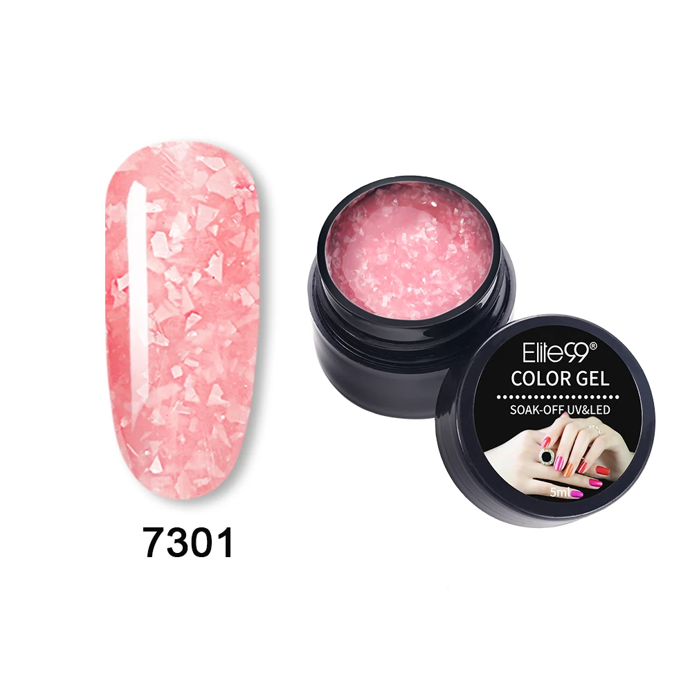 Elite99 Shimmer Fantasy Gel Polish Soak Off UV LED Nail Varnish Primer Shining Hybrid Enamel Led | Красота и здоровье