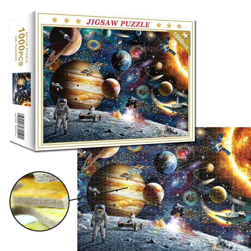 Новое поступление Пазлы 1000 для взрослых Развивающие пейзажи космические звезды