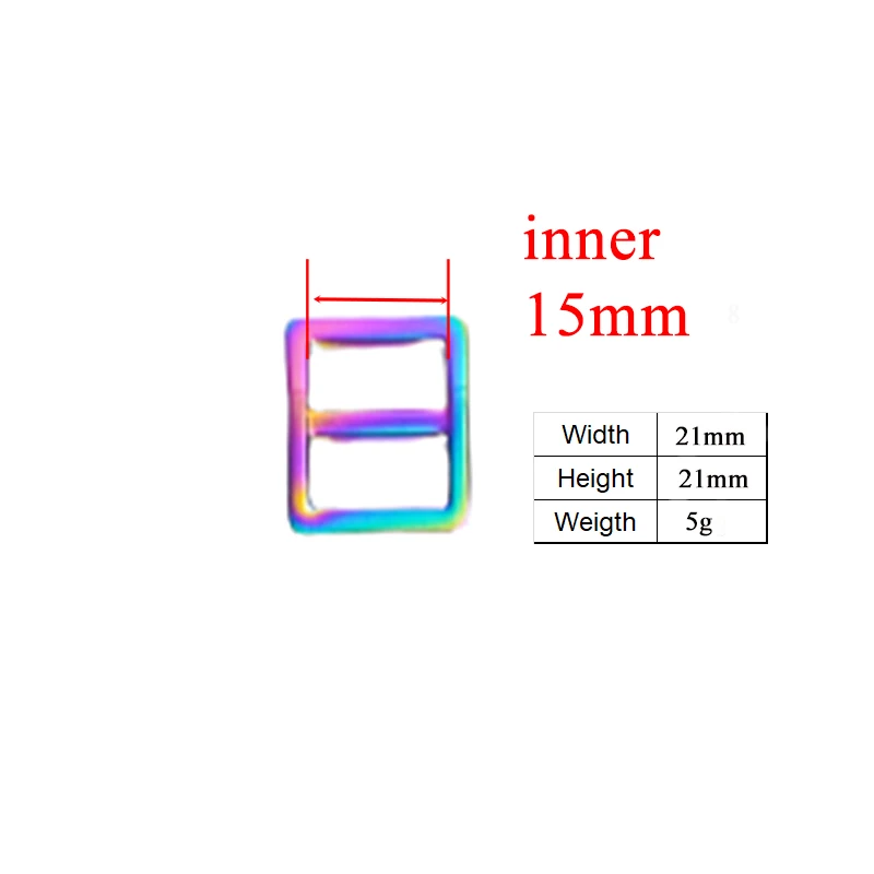 (Металлическая пряжка + Тройная крышка D-кольцо металлическая застежка для