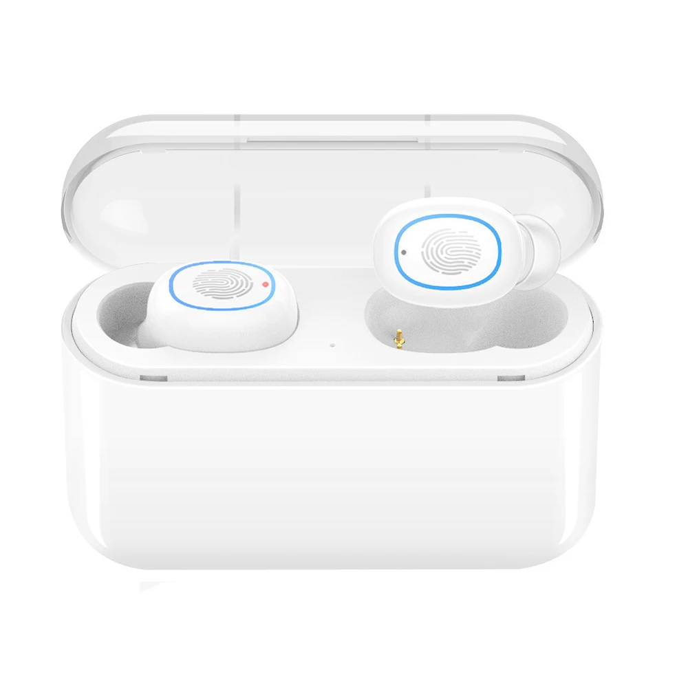 A1 TWS Bluetooth наушники 8D стерео беспроводные мини водонепроницаемые с зарядным
