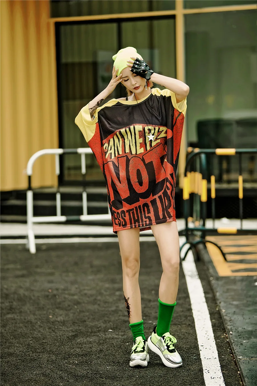 Women's Wholesale Sweater T-Shirt Women Loose Large Size Print Spring Summer Korean Harajuku Online Chinese Store Mesh Fabric 30 |