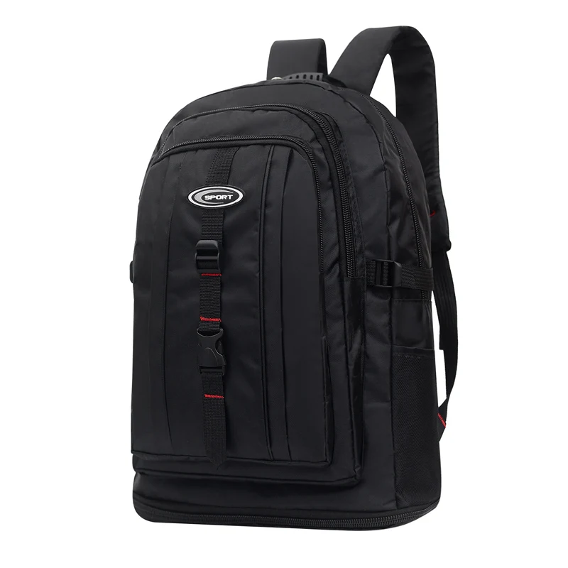 Водонепроницаемый нейлоновый рюкзак для мужчин сумка на молнии снизу и с защитой