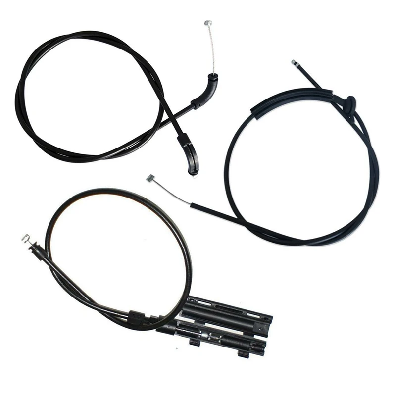 

3 шт. кабель для высвобождения капота двигателя, комплект кабелей Bowden для BMW E65 E66 7Er 51237197474