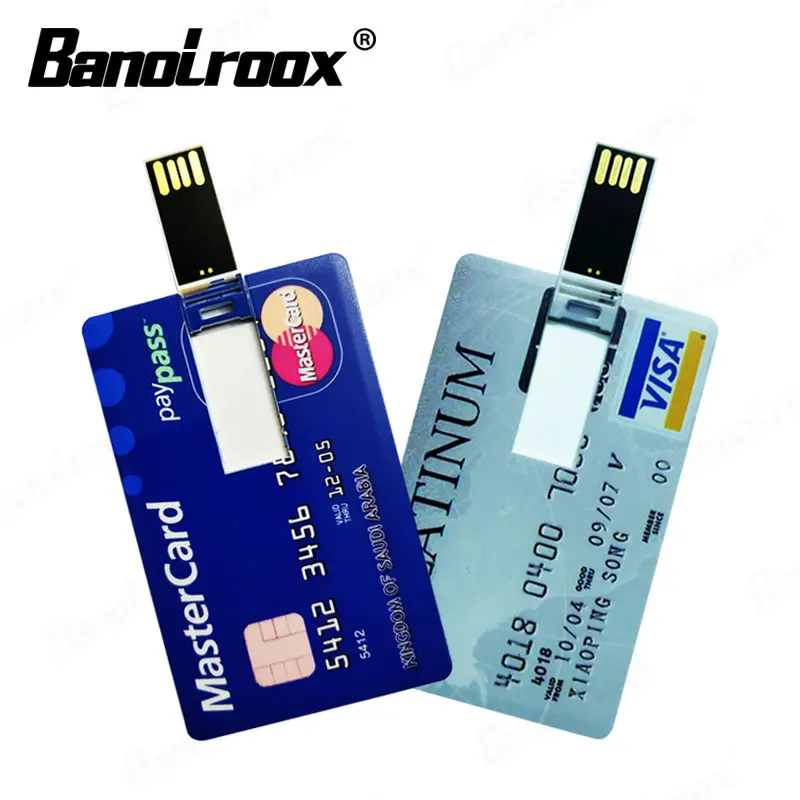 USB-накопитель HSBC для кредитных карт 32 ГБ 64 128 8 16 | Компьютеры и офис