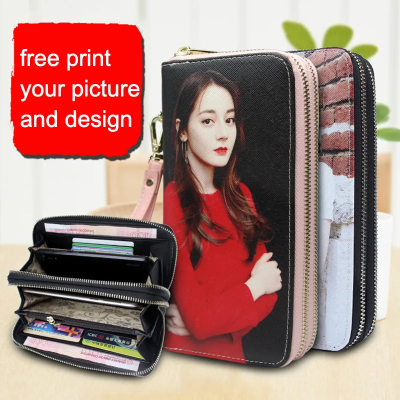 Женский кошелек 2020 новая сумка на молнии заказ Длинный индивидуальная