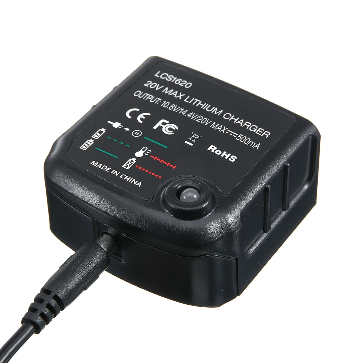 Портативный светодиодный индикатор 20 в зарядное устройство для литий ионных
