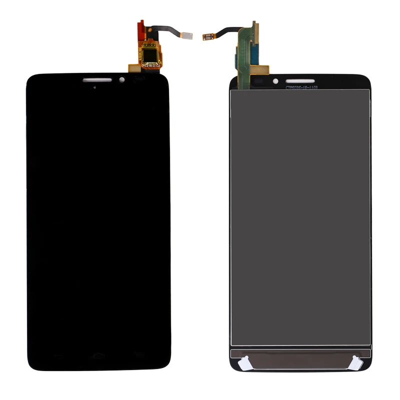 10 шт./лот сенсорный экран для Alcatel One touch Idol X OT 6040 6040A 6040D ЖК дисплей дигитайзер