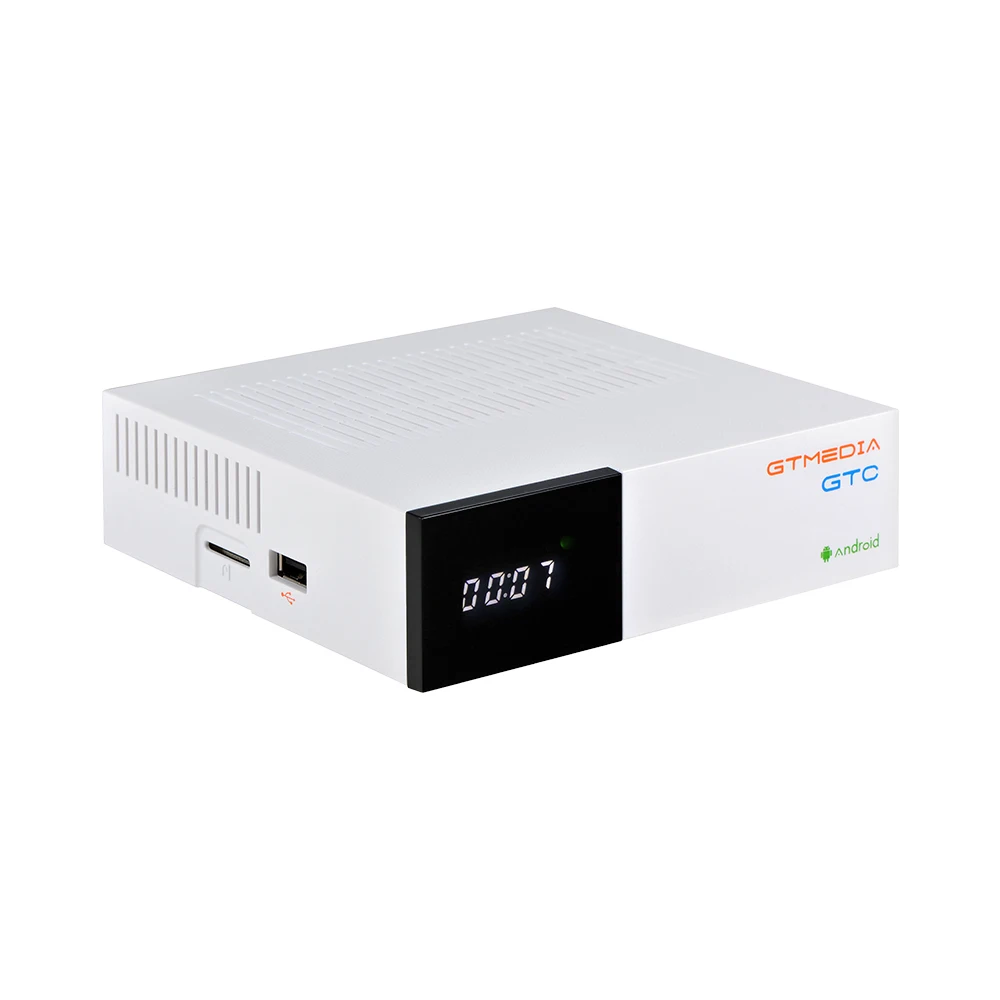 GTMEDIA GTC Smart TV Box DVB-S2 DVB-T2/Cable(J83.A/C)/ATSC-C/ISDBT WiFi 3D 4K Network Media Player ACM Android | Электроника