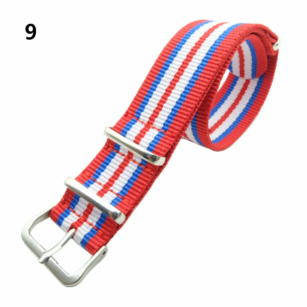 Ремешок нейлоновый для наручных часов повседневный армейский спортивный