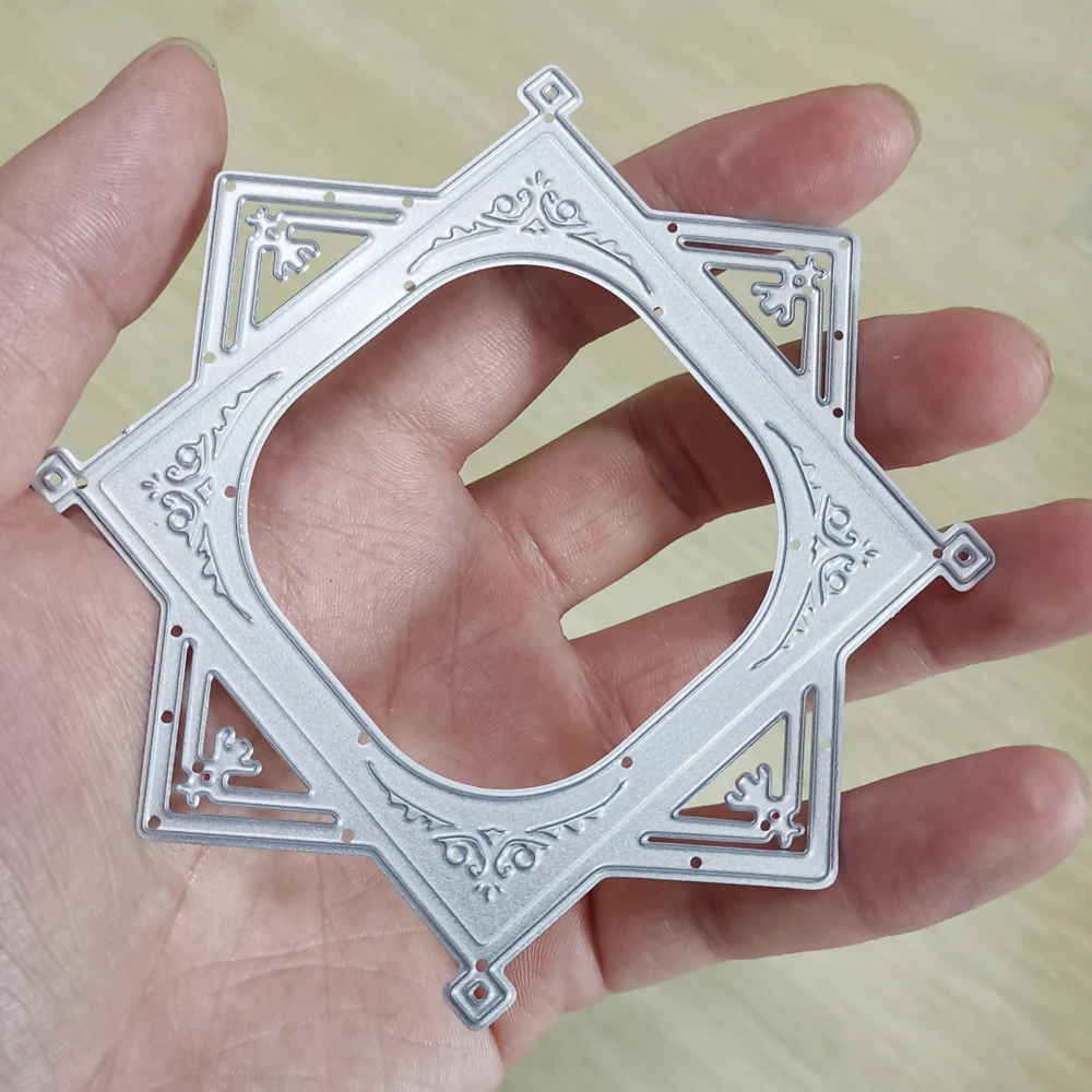 HamyHo Etch Алмазная рамка Металлические Стальные режущие штампы для DIY Скрапбукинг