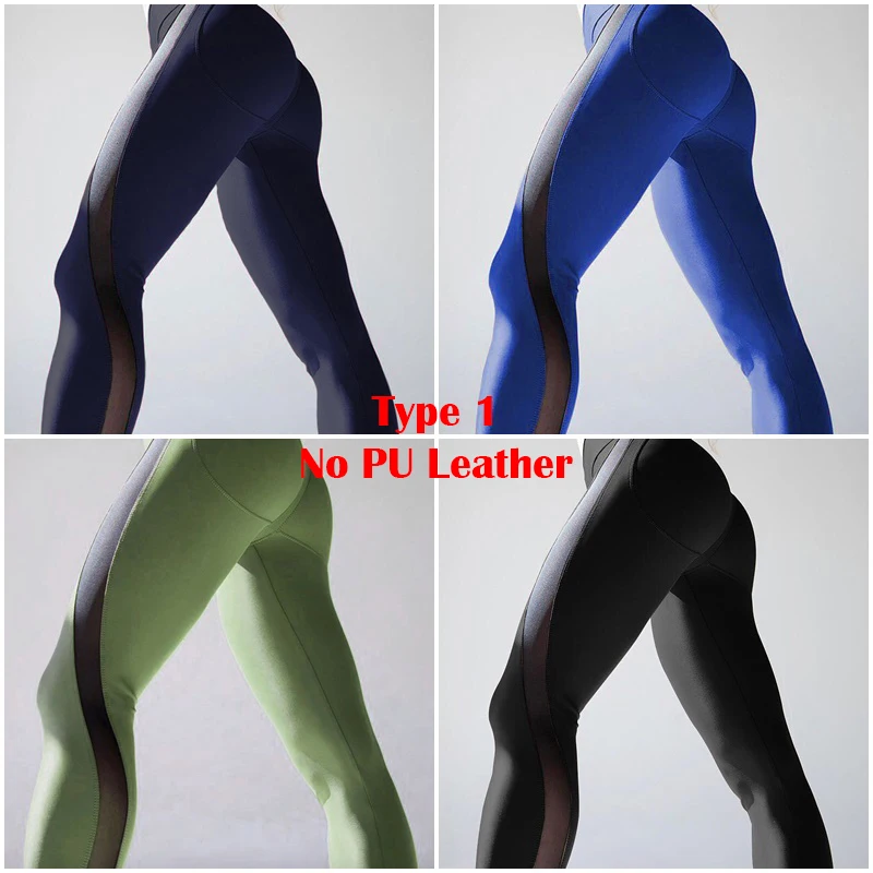 Спортивные Леггинсы для йоги с высокой талией фитнеса женские черные