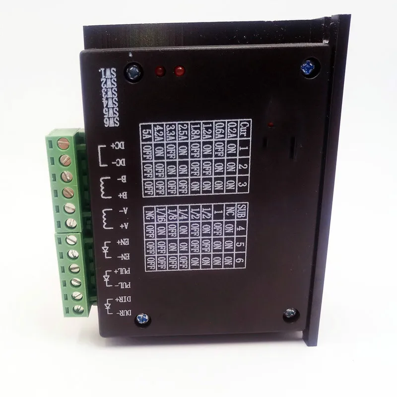 

Hugwit Single Axes Two Phase Hybrid Stepper Motor SR6600 5A Stepper Driver CNC Controller Nema 17,23, SR6600 for CNC Spare Parts