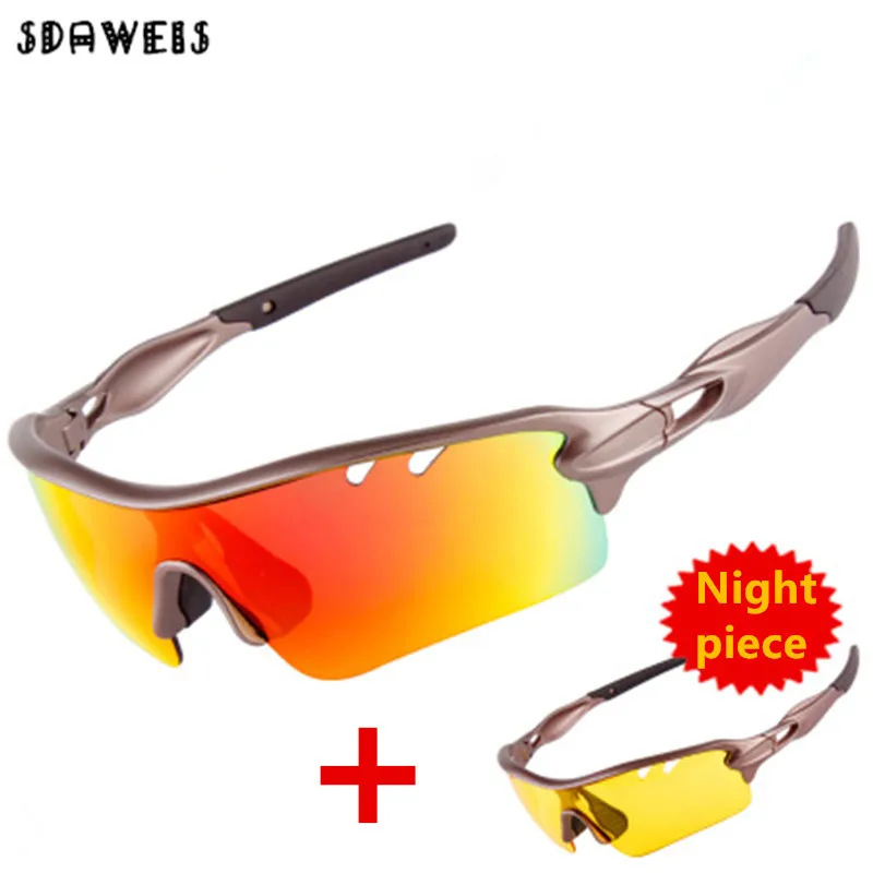 

5 Lens Set Cycling Glasses Outdoor Polarized Sports SunGlasses Men's Women UV400 Sun Glasses Mtb Bike Eyewear Cycling Goggles