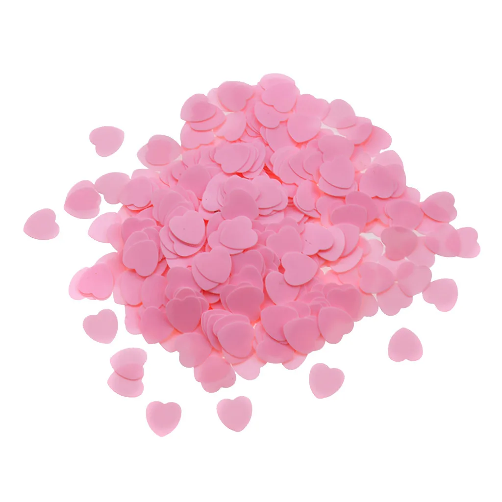 1000 шт./компл. &quotсделай сам&quot сердце-образный аксессуары посыпать лепесток