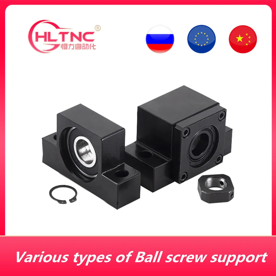 

HLTNC BK10 BF10 BK12 BF12 BK15 BF15 FK10 FF10 FK12 FF12 FK15 FF15 EK10 EF10 EK12 EF12 support unit for ballscrew SFU1605 SFU1204