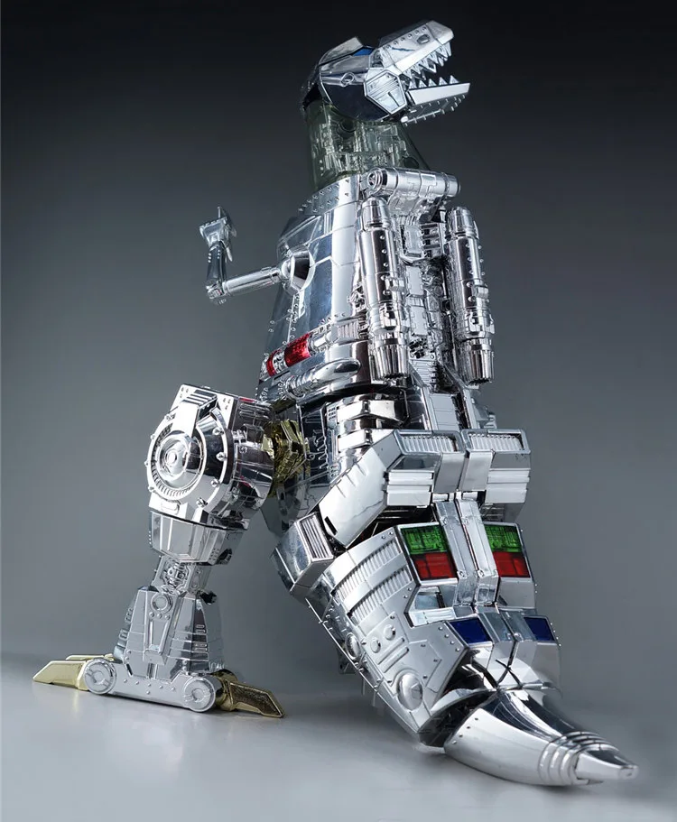 MP08 Гримлок трансформация MP-08 негабаритных гальваническим версия фигурка ко Робот Игрушки