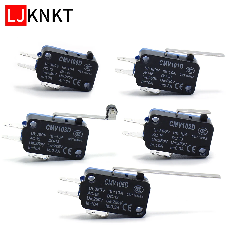 Микро концевой выключатель роликовый рычаг кнопки типы мгновенного действия