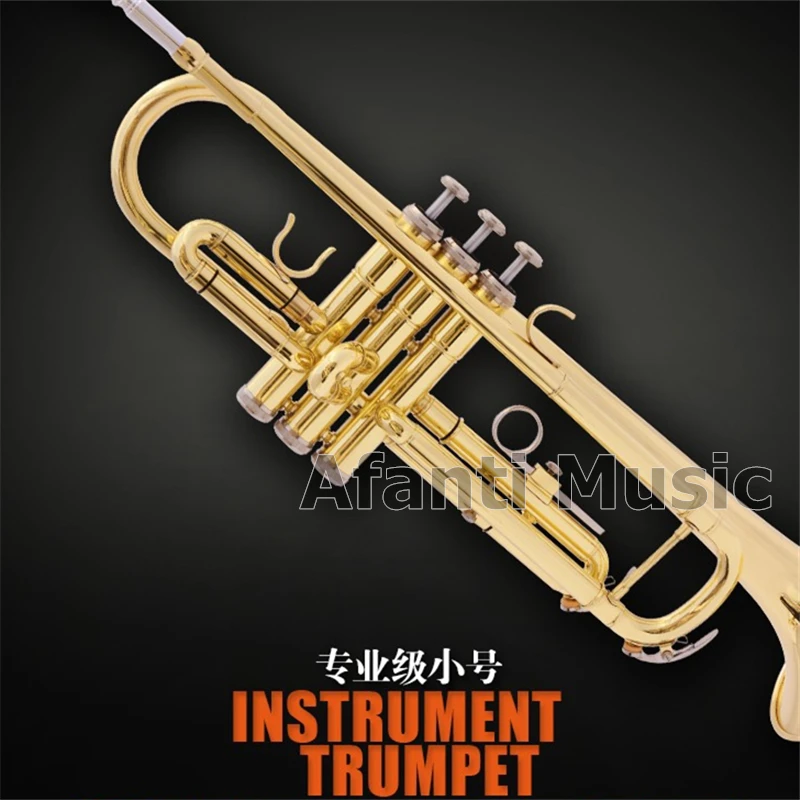 

Afanti Music Bb tone / Yellow Brass / Bb Trumpet (ATP-8228)