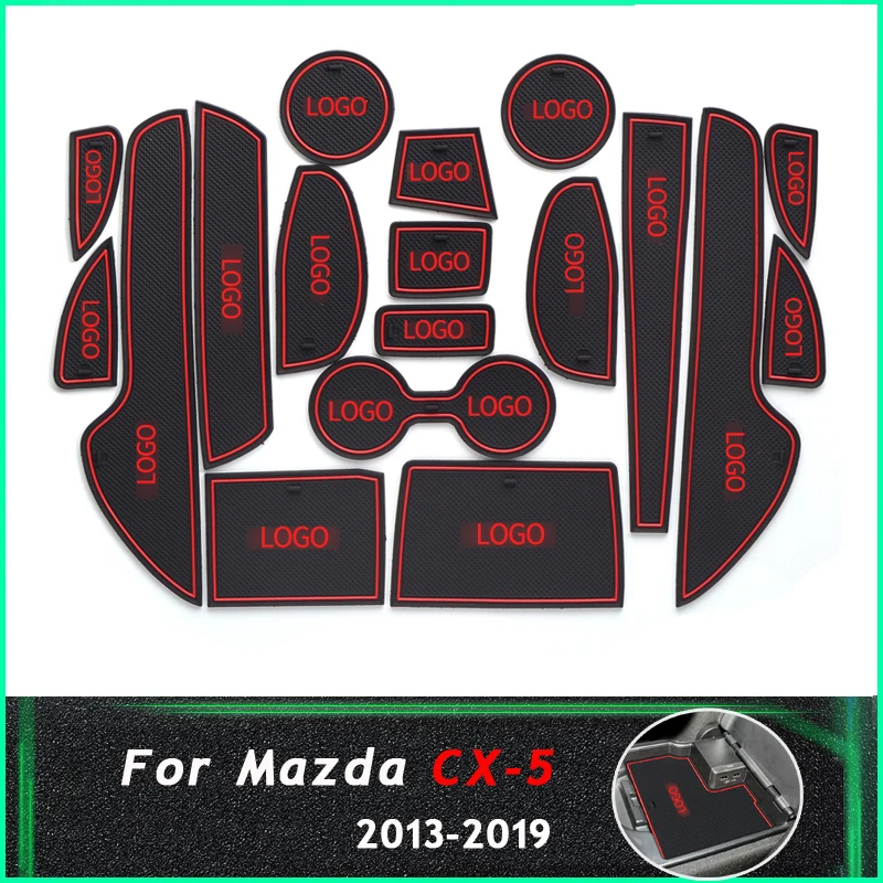 Подставка под дверь RKAC для Mazda CX 5 2013 2019 CX5 подставка стаканы автомобиля
