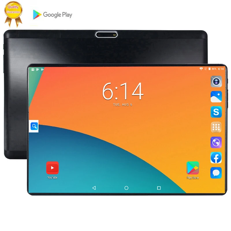 Глобальных 10 дюймов с двумя сим-картами 3g LTE планшетный ПК Deca Core размер экрана 6 ГБ