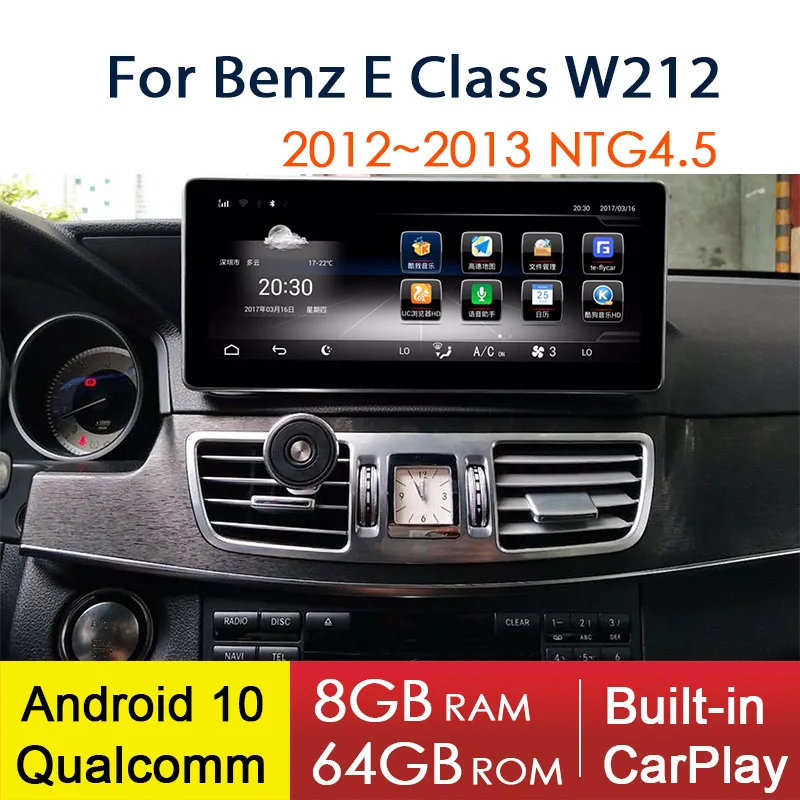 

Qualcomm GPS For Mercedes Benz E Class W212 2012~2013 Navigation Car Multimedia Player Radio Stereo Teyes 2 Din Radio Android
