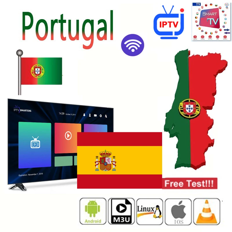 Smarters Pro Abonnement ip tv (✔️ M3U✔️SMART ТВ✔️ANDROID✔️ MG25X✔|): NL | BE ES SW UK USA |... приложение не