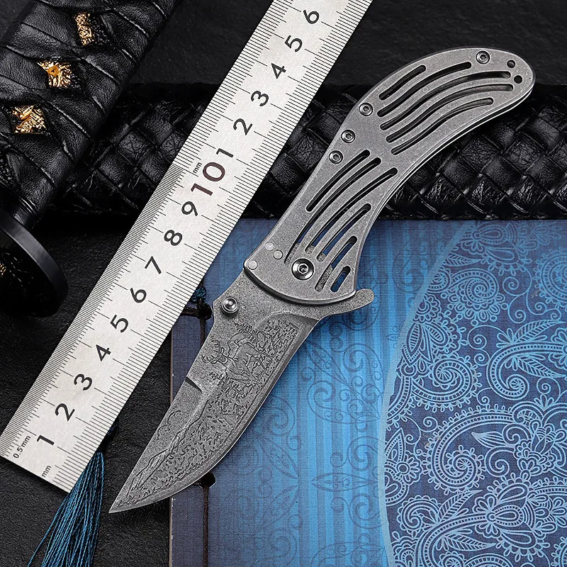 

Outdoor Portable Short Knife Tactical Folding Knife Anti-height Hardness Camping Knife Field Survival Hunting Knife Pocket Knife