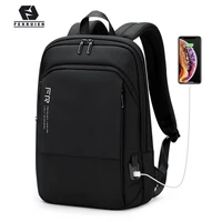fenruien men backpack business expandable backpacking 15 6 inch laptop backpacks travel waterproof usb charging male school bags