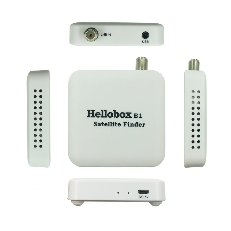 Bluetooth спутниковый Finder Hellobox B1 Поддержка Android APP поиск спутникового ТВ сигнала по