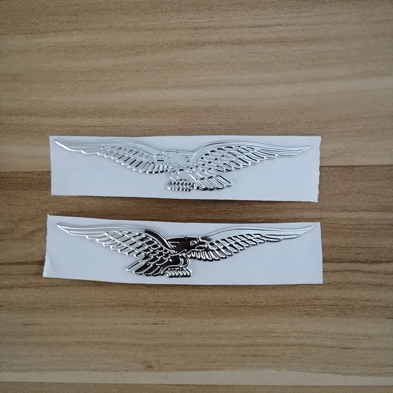 Мотоцикл 3D Водонепроницаемый эмблема бокового обтекателя декоративные наклейки