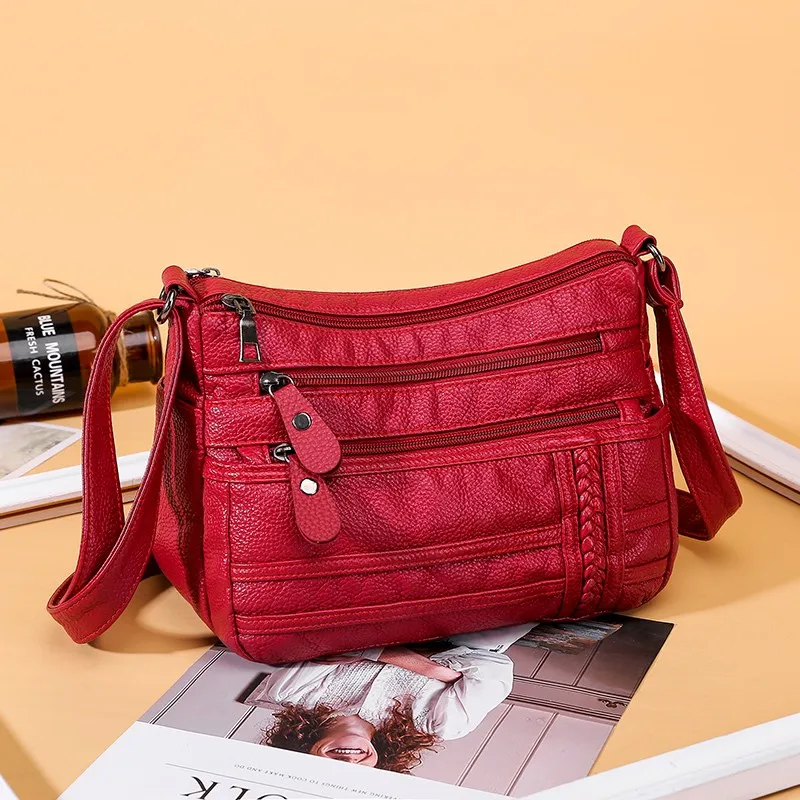 

High Quality Purse Leather Luxury Handbags Shoulder Bags Designer Crossbody for Women Fashion Female Messenger Bag