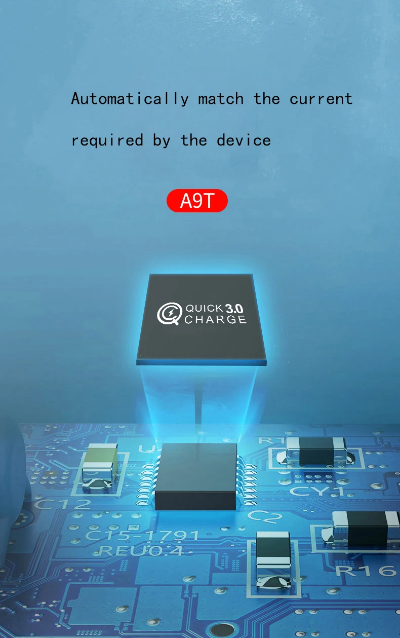 Универсальный QC 3,0+ PD быстрое зарядное устройство USB адаптер для зарядки путешествия светодиодный фонарь мульти-портовой коннектор зарядное устройство для iPhone iPad samsung
