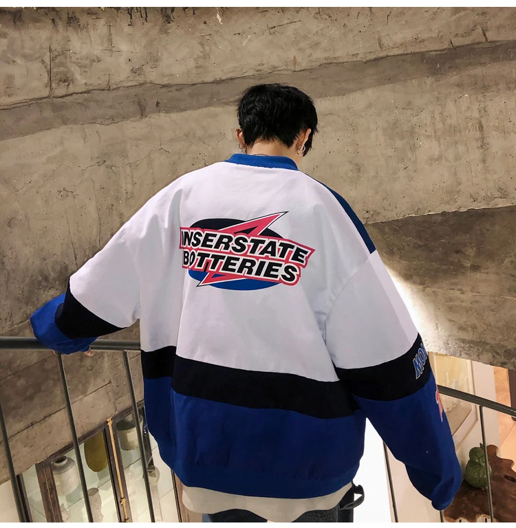 

LAPPSTER Men Patchwork Streetwear Bomber Jackets 2020 Autumn Mens Korean Fashions Windbreaker Harajuku Hip Hop Jackets Coats