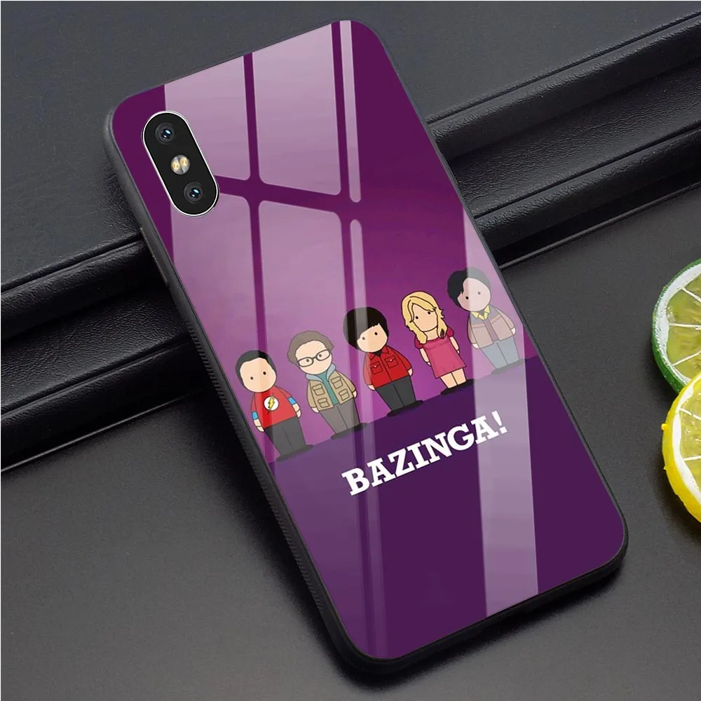 Чехол для телефона из закаленного стекла с теорией Большого Взрыва iPhone 7 Обложка 5