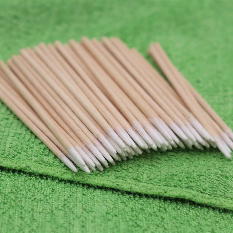 300 шт. деревянные ватные тампоны косметика Перманентный макияж здоровье