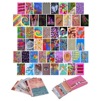 50pcs anime wall art collage kit indie modern minimalist style aesthetic pictures posters cute photo teenage girls room decor