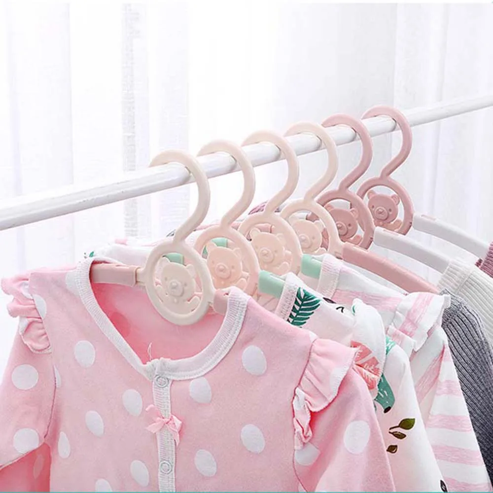 1 шт. цветные пластиковые вешалки для детской одежды|Сушилки белья| |