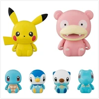 bandai pokemon action figure genuine gacha pikachu slowpoke rare out of print model set toy