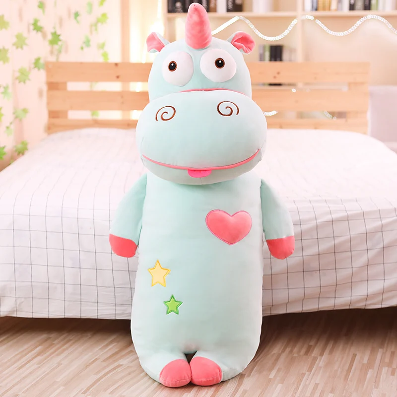 

New Arrival 60-100CM Funny Soft Unicorn Plush toys Stuffed Doll For Kids Gift