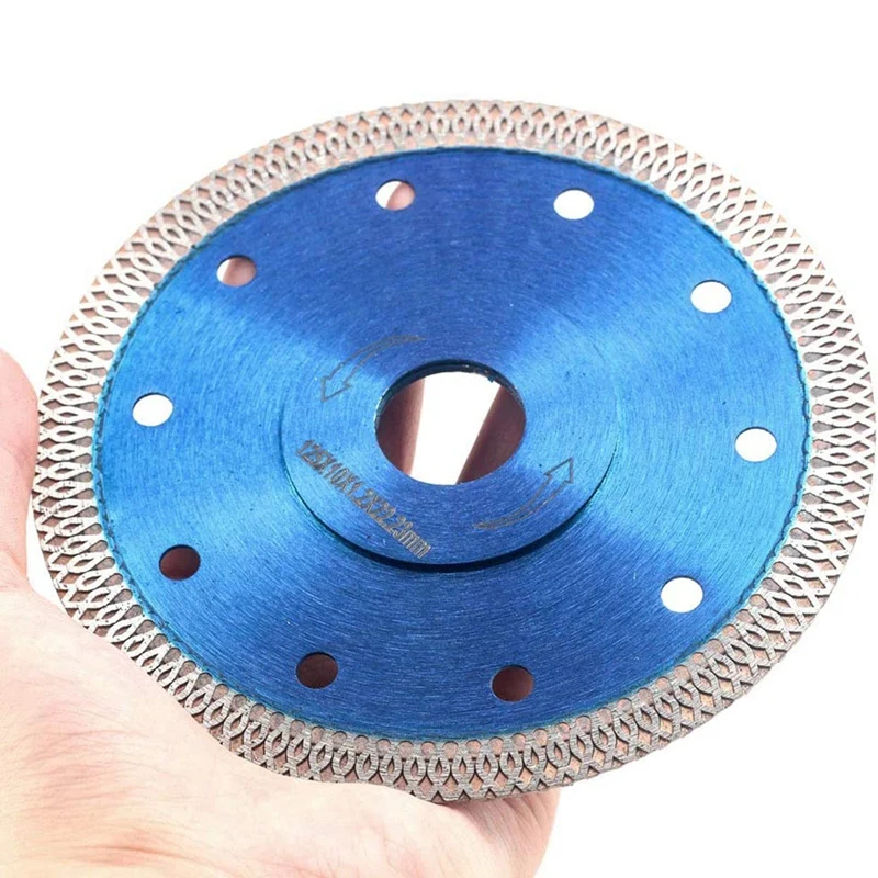 3Pcs 125mm Turbo Diamond Circular Saw Blade Disc for Wood Cutting Ceramics Porcelain Tiles Angle Grinder |