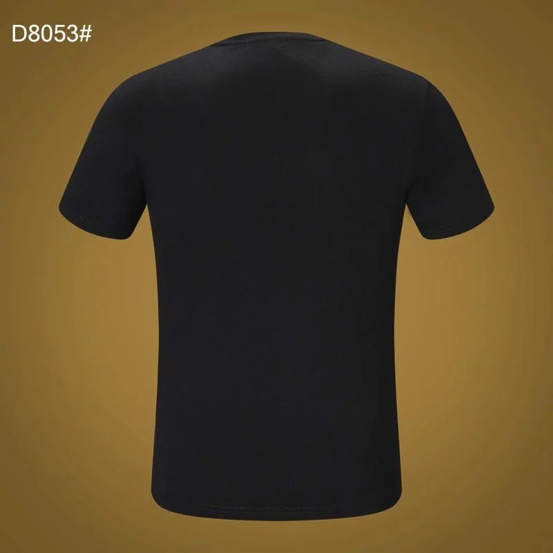 

2021 new Dsquared2 print short-sleeved T-shirt men's letter mirror print D2 fashion trend summer tide LO8053