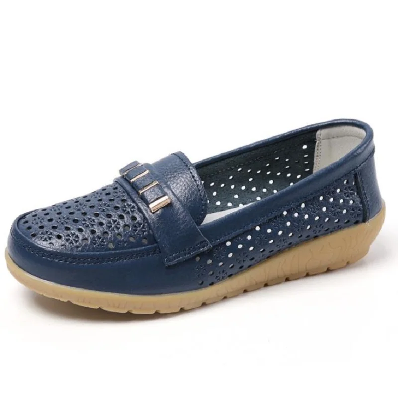 

Новинка 2021, летняя женская обувь, дышащая кожаная повседневная обувь для женщин x5571